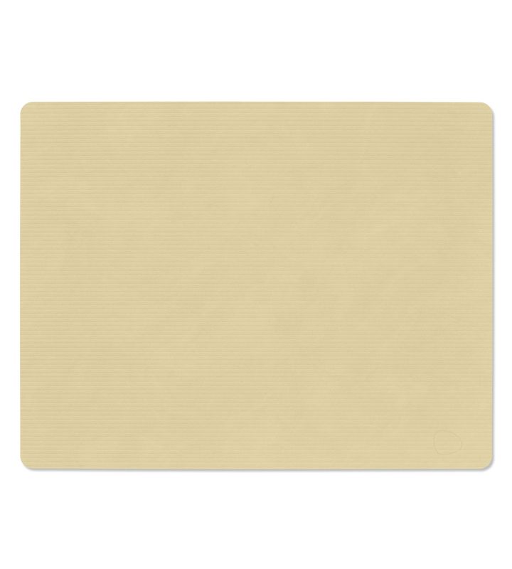 Lind DNA - Tovaglietta Corduroy Square Lemon Sorbet 35x45 cm