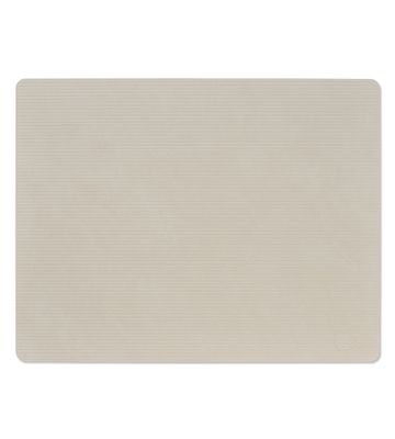 Lind DNA - Tovaglietta Corduroy Square Oyster White 35x45 cm