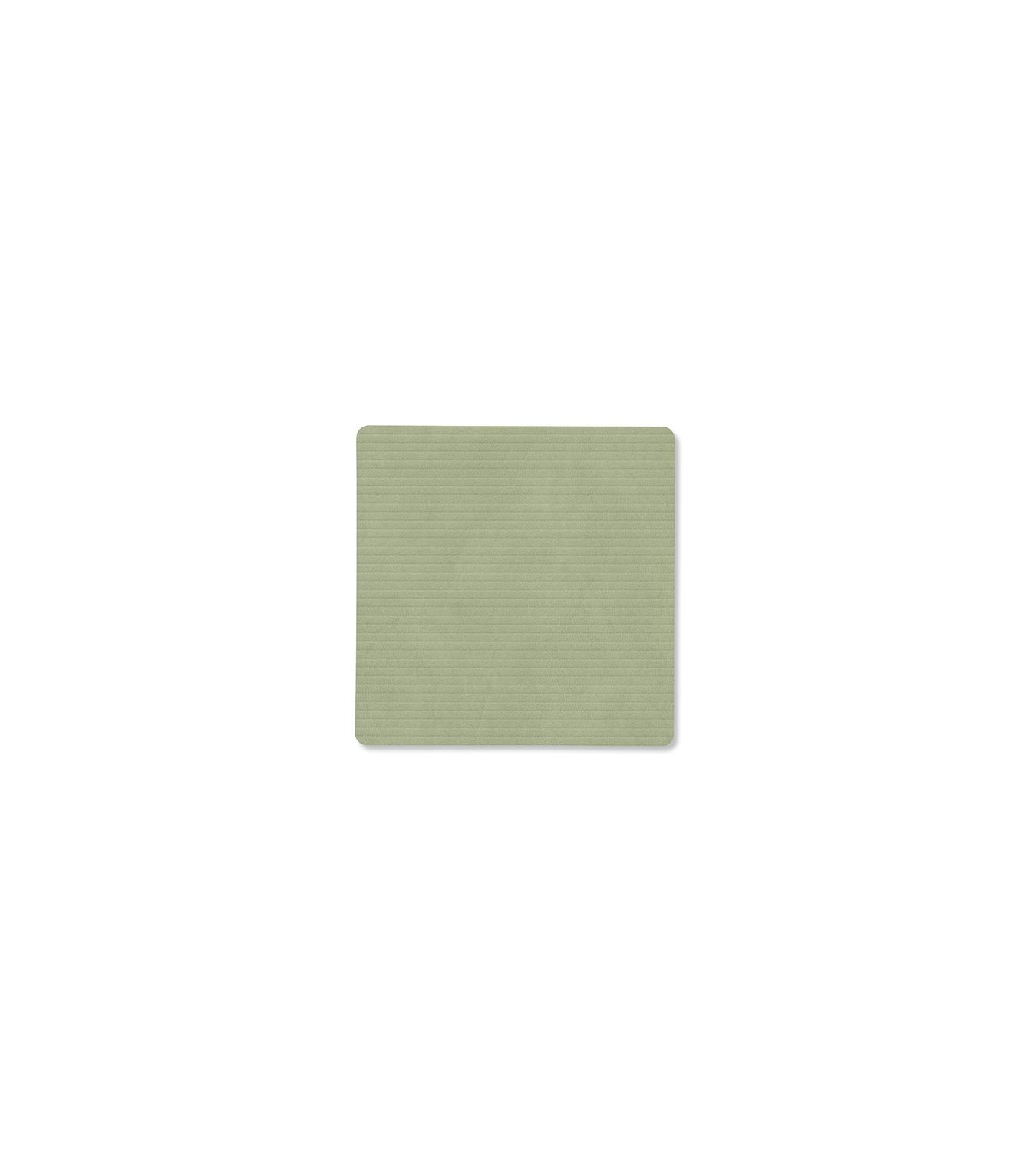 Lind DNA - Sottobicchiere Corduro Olive Green  10x10 cm