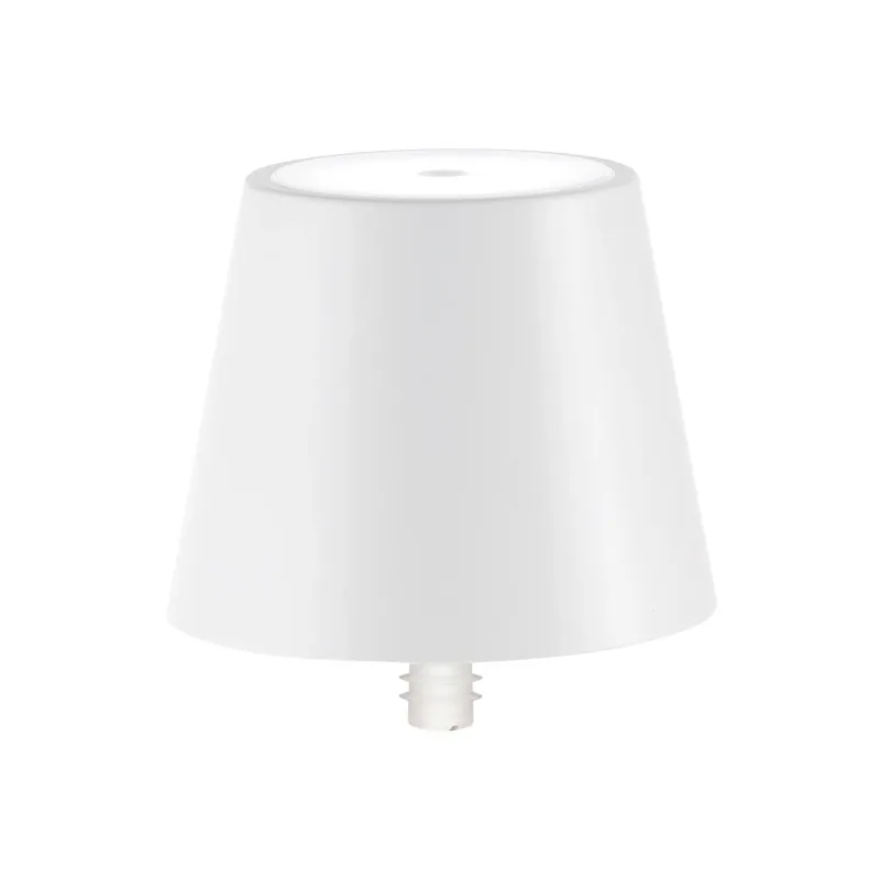 Lampada da tavolo 11,1 x 11,1 cm Poldina Stopper Bianco - Zafferano