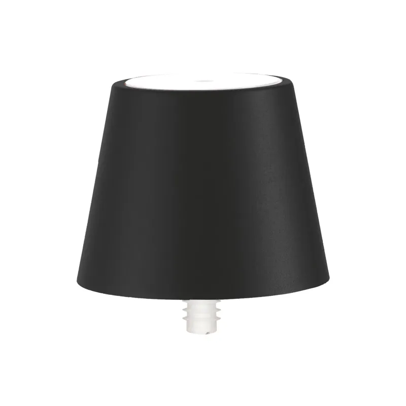 Lampada da tavolo 11,1 x 11,1 cm Poldina Stopper Nero - Zafferano