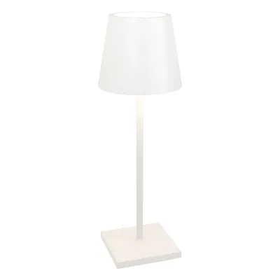 Lampada da tavolo 16,5 x 14 cm Poldina L desk Bianco - Zafferano