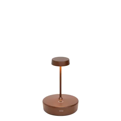 Lampada da tavolo 14,8 x 10 cm Swap Mini Corten - Zafferano
