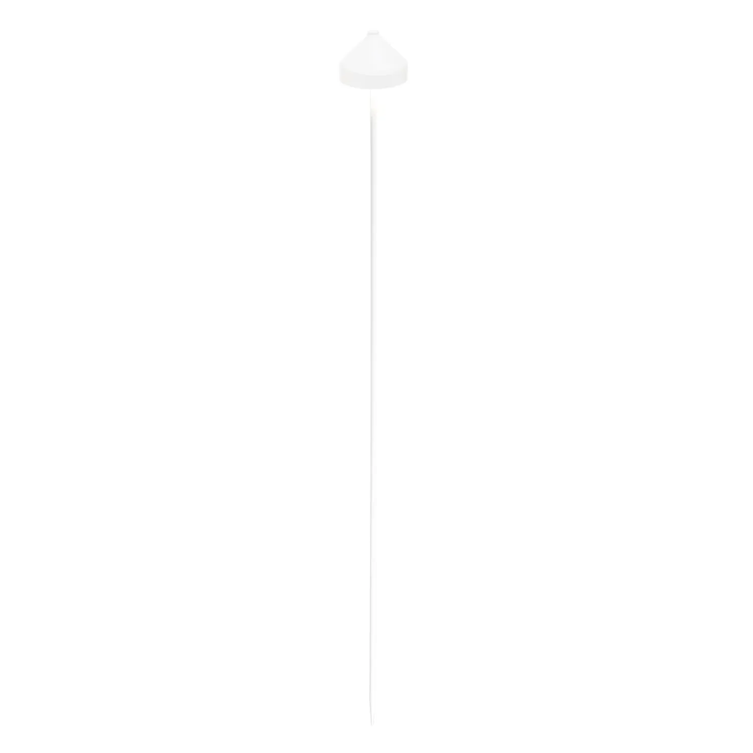 Lampada con picchetto 120 x 12 cm Amelie Bianco - Zafferano