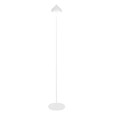 Lampada da terra 120 x 20 cm Amelie Bianco - Zafferano