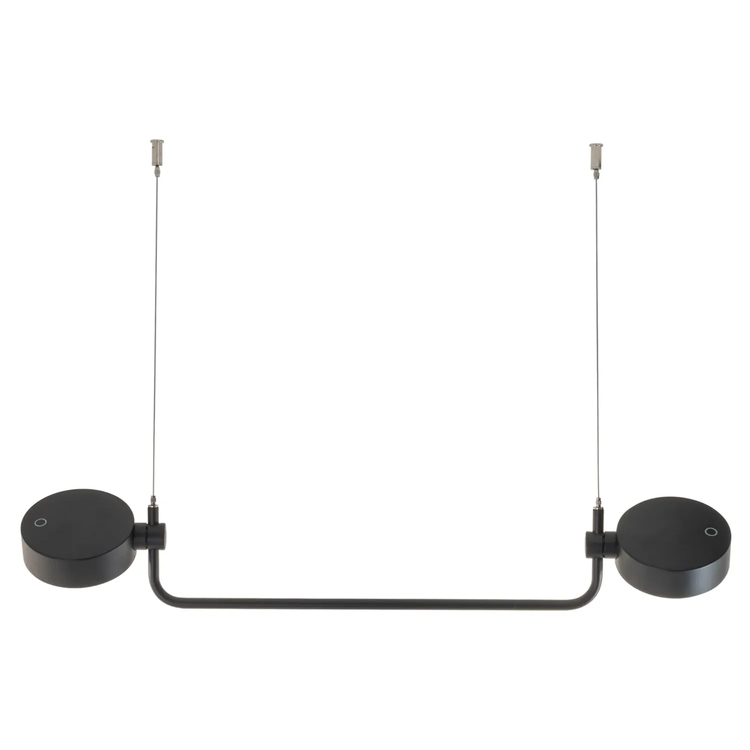 Pendant Lamp 77 x 12.5 cm Super O Black - Zafferano