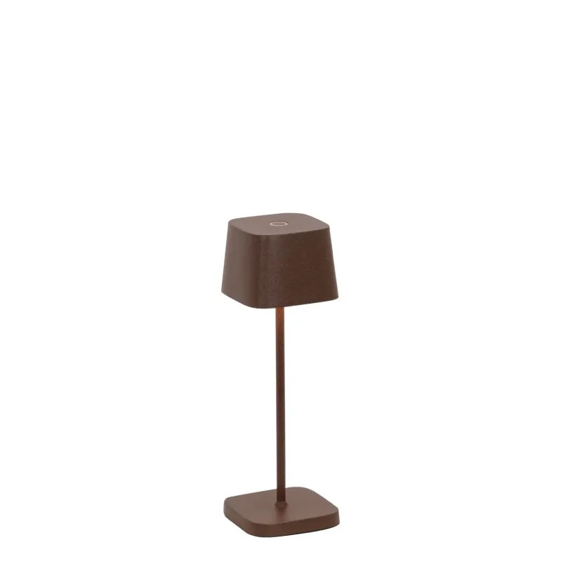 Lampada da tavolo 20 x 6,7 cm Ofelia Mini Corten - Zafferano
