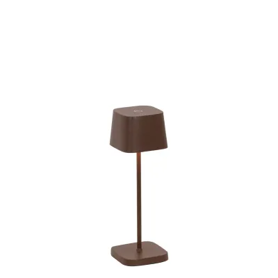 Lampada da tavolo 20 x 6,7 cm Ofelia Mini Corten - Zafferano