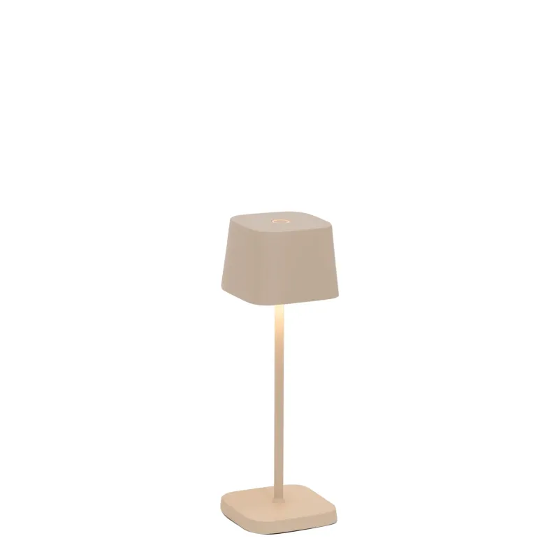 Lampada da tavolo 20 x 6,7 cm Ofelia Mini Sabbia - Zafferano