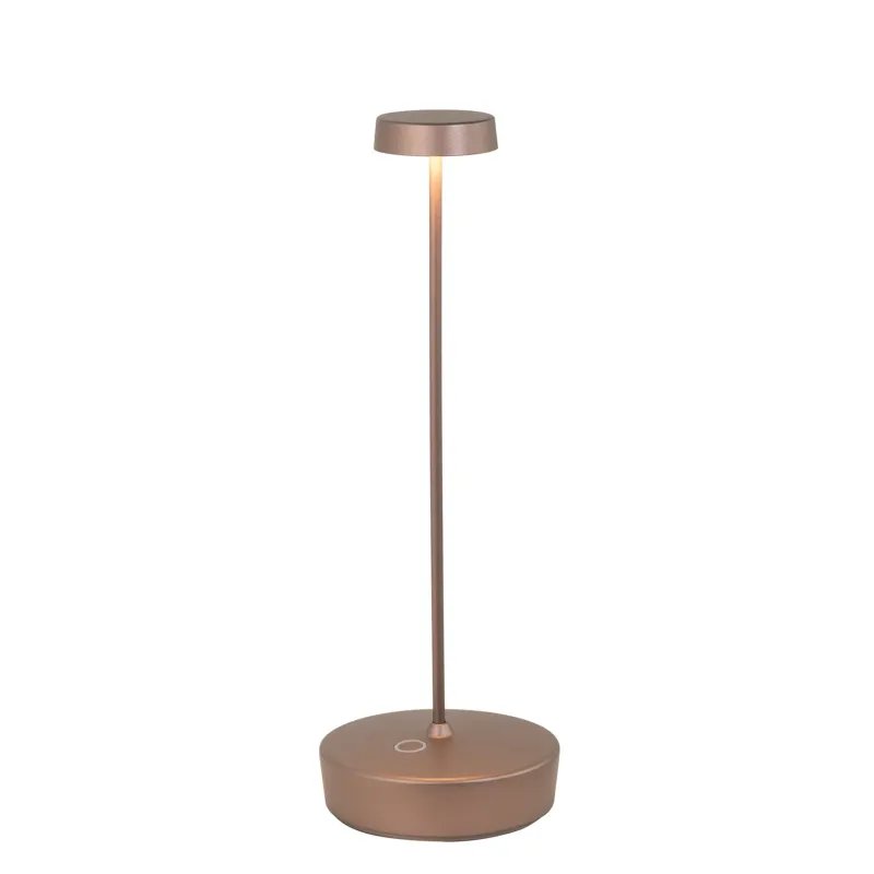 Lampada da tavolo 29 x 10 cm Swap Bronzo - Zafferano