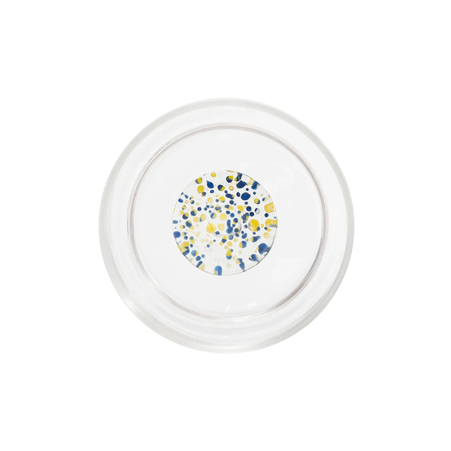 Tumbler 35 cl Teca Terrazzo Blu/Giallo - Zafferano