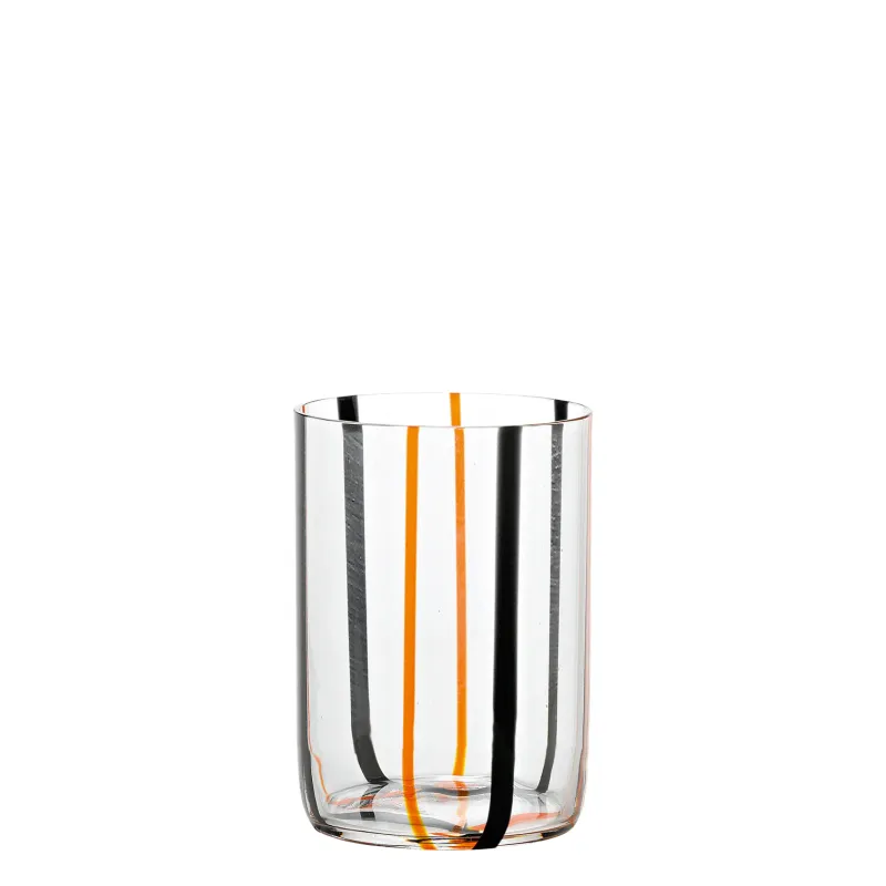 Tumbler 35 cl Tirache Nero/Arancione - Zafferano