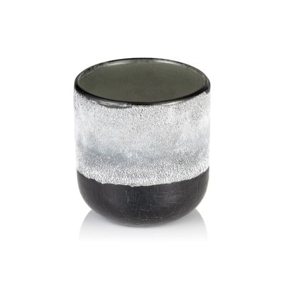 Tirolix - Portacandela 10 cm Grafite Frosted