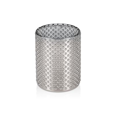 Tirolix - Portacandela 8 x 10 cm Metallico Nubs
