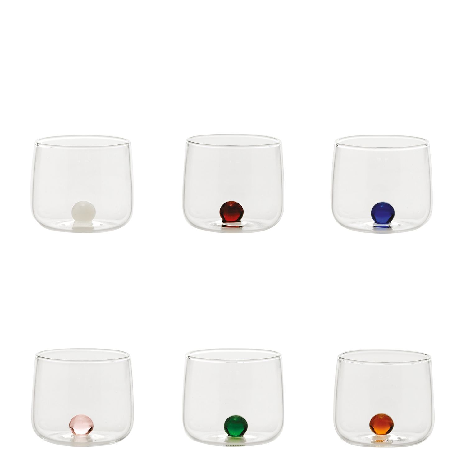 Tumbler Junior 6 pezzi 10 cl Bilia - Zafferano