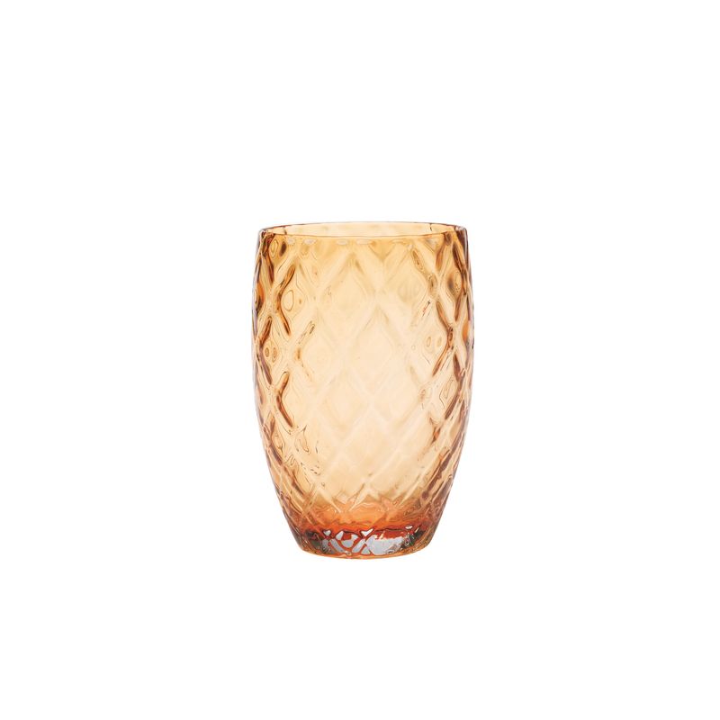 Tumbler 38 cl Losanghe Ambra - Zafferano