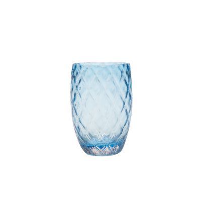 Tumbler 38 cl Losanghe Acquamarina - Zafferano