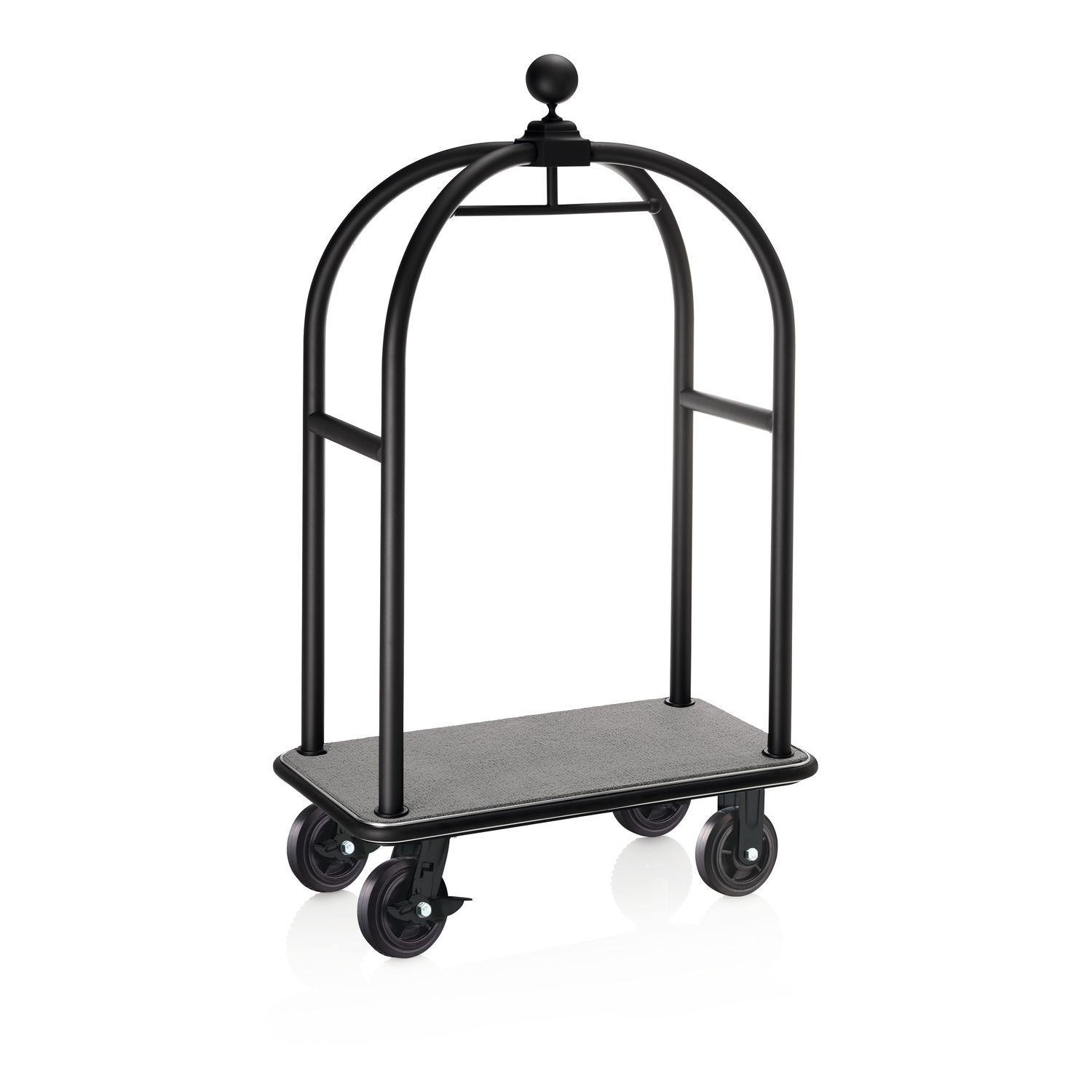 Tirolix - Carrello portabagagli 112 x 60 x 190 cm Grigio Drift