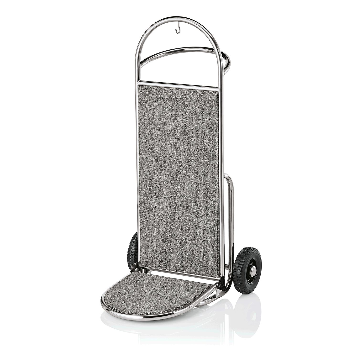 Tirolix - Carrello portabagagli 61 x 70 x 120 cm Argento Sprint