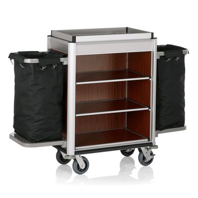 Tirolix - Carrello da servizio 155 x 55 x 116 cm Marrone Isabella