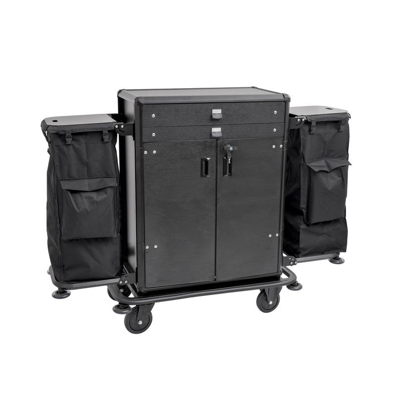Tirolix - Carrello per pulizia camere 80 x 50 x 130 cm