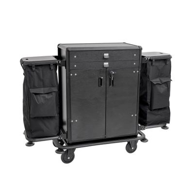 Tirolix - Carrello per pulizia camere 80 x 50 x 130 cm