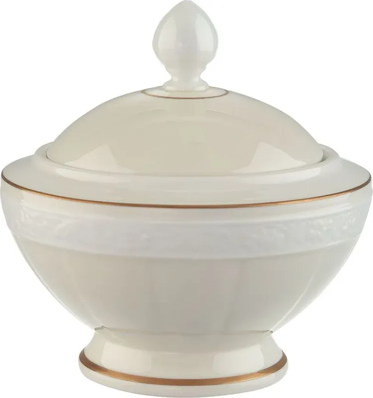 Villeroy &amp; Boch, Ivoire - Zuccheriera con coperchio 0,33 l