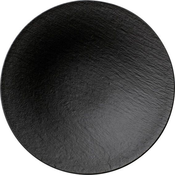 Villeroy & Boch, The Rock Black Shale - Piatto fondo coupe 24 cm Villeroy & Boch, The Rock Black Shale - Piatto fondo coupe 24 cm