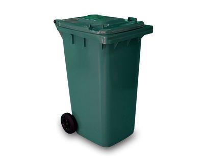 Bidone raccolta differenziata 120 l Verde - Mobil Plastic