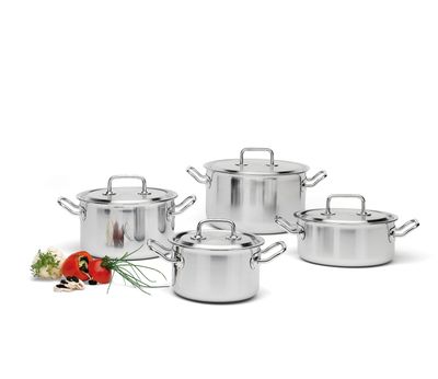 Spring - Set di pentole 4 pezzi Brigade Premium