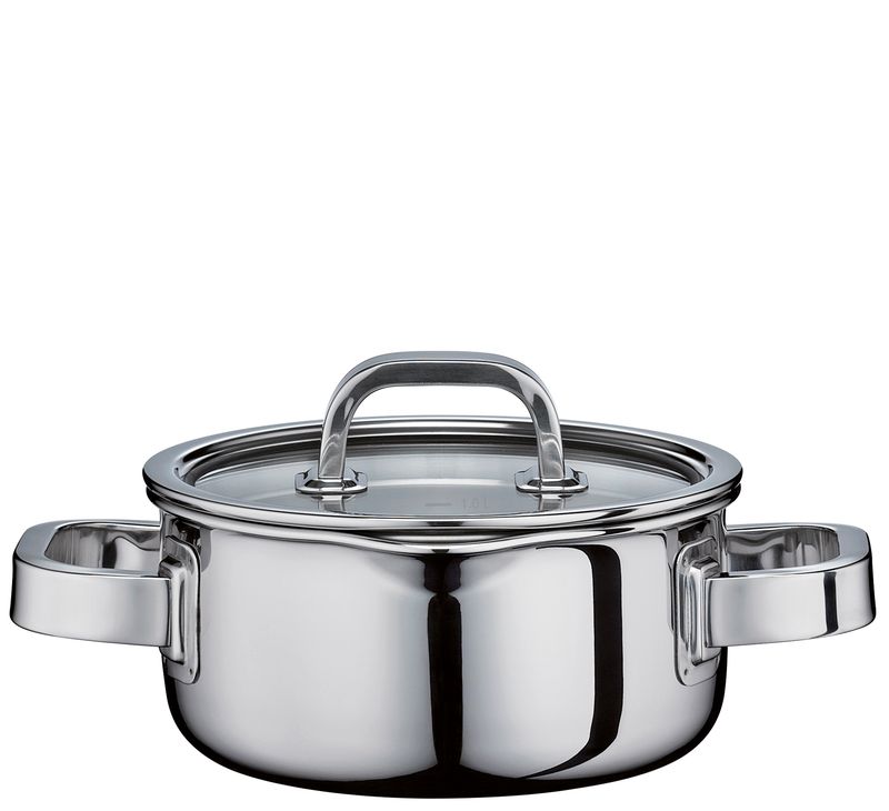 Spring - Low Pot with Lid 20 cm Finesse2+