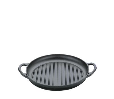 Küchenprofi - Padella per grigliare con manici rotonda 30 cm