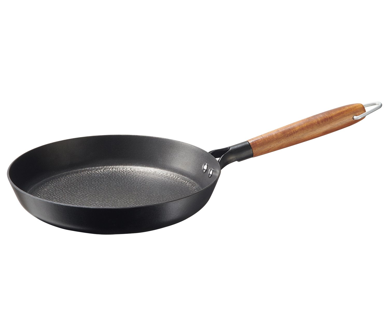Küchenprofi - Padella con manico in legno nero 24 cm