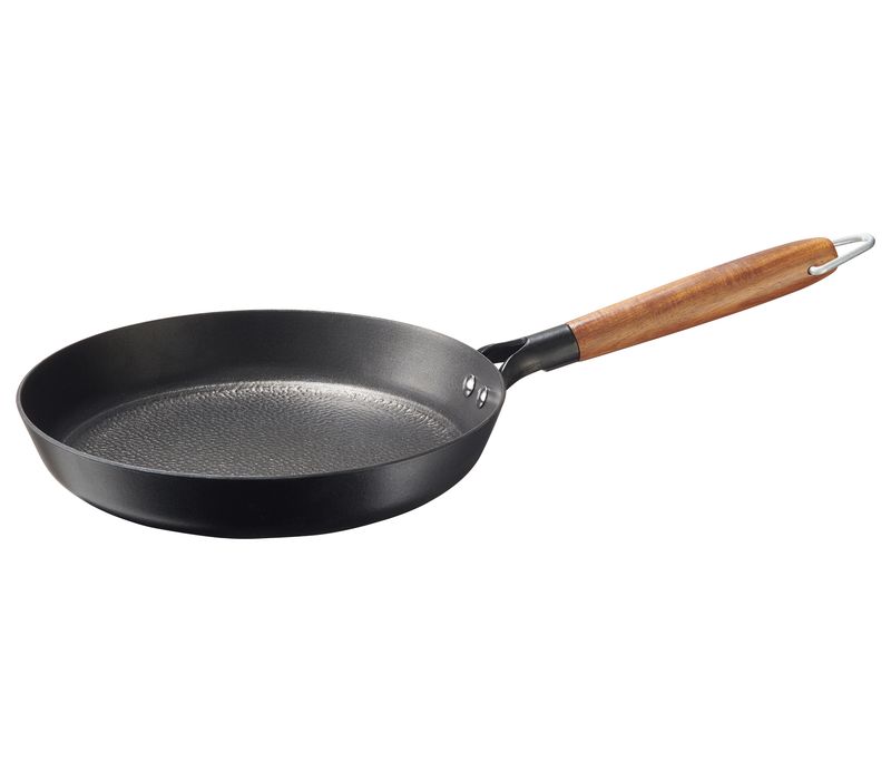 Küchenprofi - Padella con manico in legno nero 24 cm