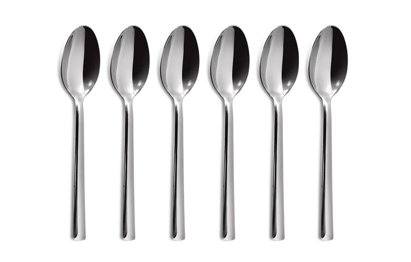 Comas - Set 6 cucchiaini caffè 14 cm Alida