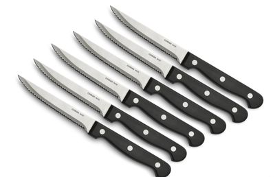 Comas - Set 6 coltelli bistecca lama seghettata Chuleteros