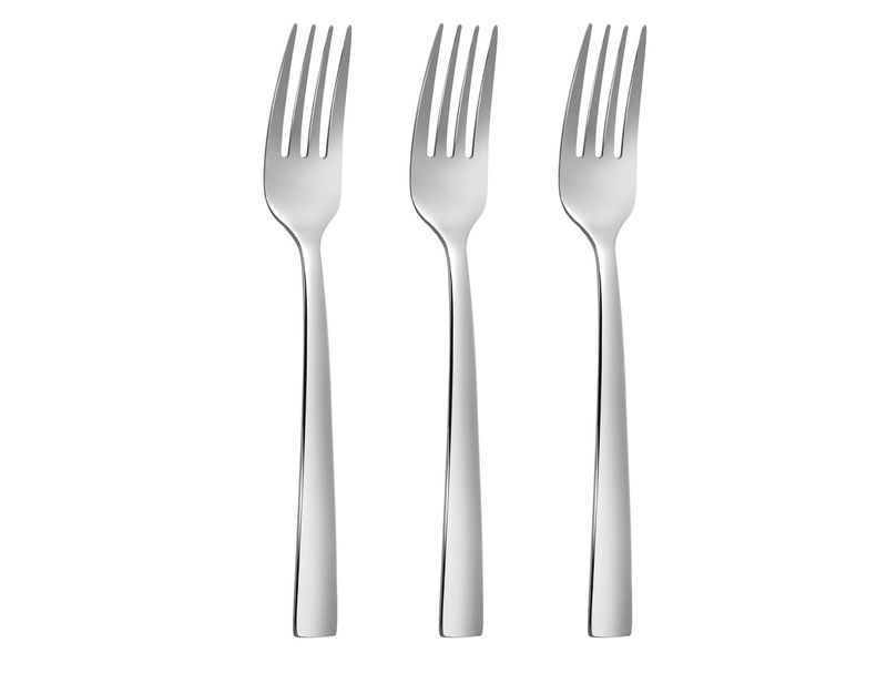 Comas - Set 3 forchette tavola moka 20 cm Madrid