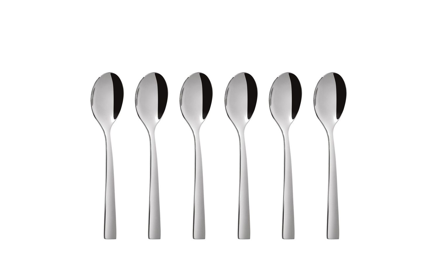 Comas - Set of 6 Moka Spoons 11 cm Madrid