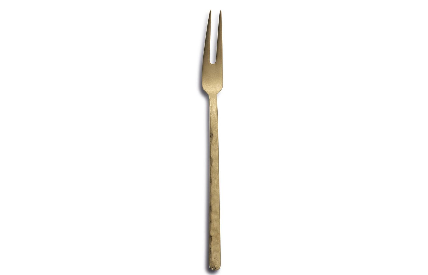 Comas - Forchetta 2 punte 18 cm Vintage gold Kodai