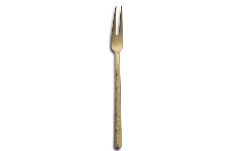 Comas - Forchetta 2 punte 18 cm Vintage gold Kodai