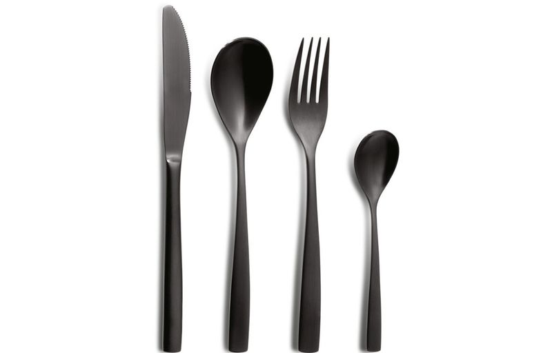 Comas - Set 24 posate Barcelona negro