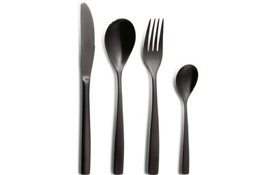 Comas - Set 24 posate Barcelona negro