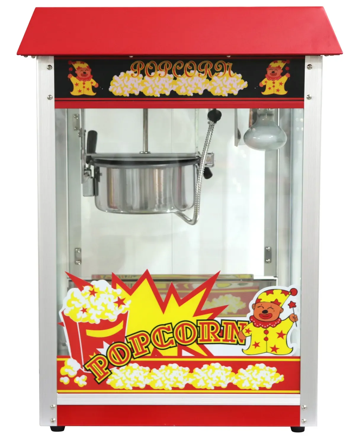 Hendi - Macchina per popcorn rosso 230V-1500W