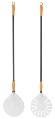 Hendi - Palettina per pizza rotonda perforata 23 x 120 cm
