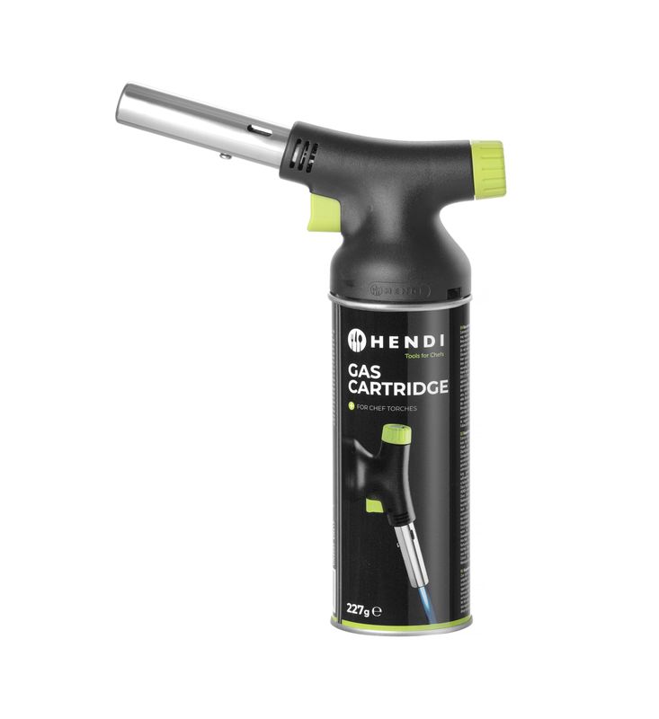 Hendi - Chef&#39;s Torch Set with Cartridge 26 x 17.5 cm Jet