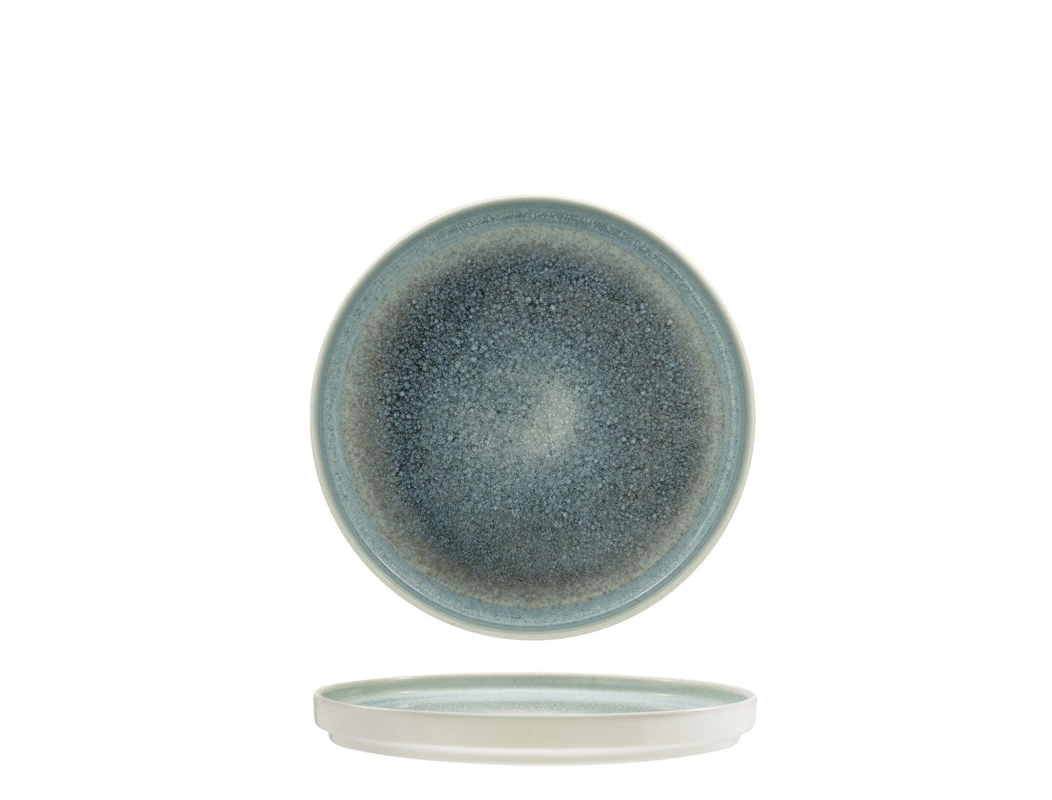 Sango Hospitality - Piatto piano impilabile 26 cm Caldera Grey