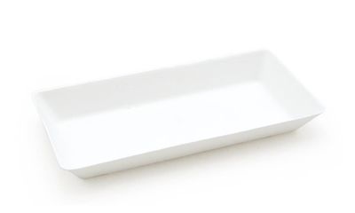 Byo - Vassoio fingerfood rettangolare in polpa 6,5 x 13 cm