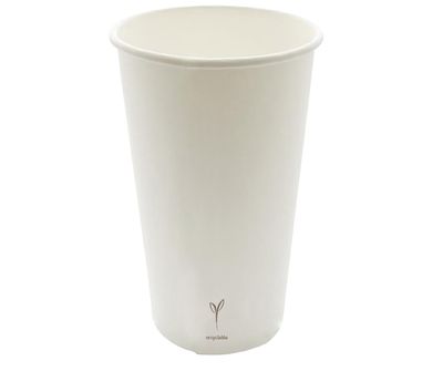 Byo - Bicchiere in carta bianco 500 ml