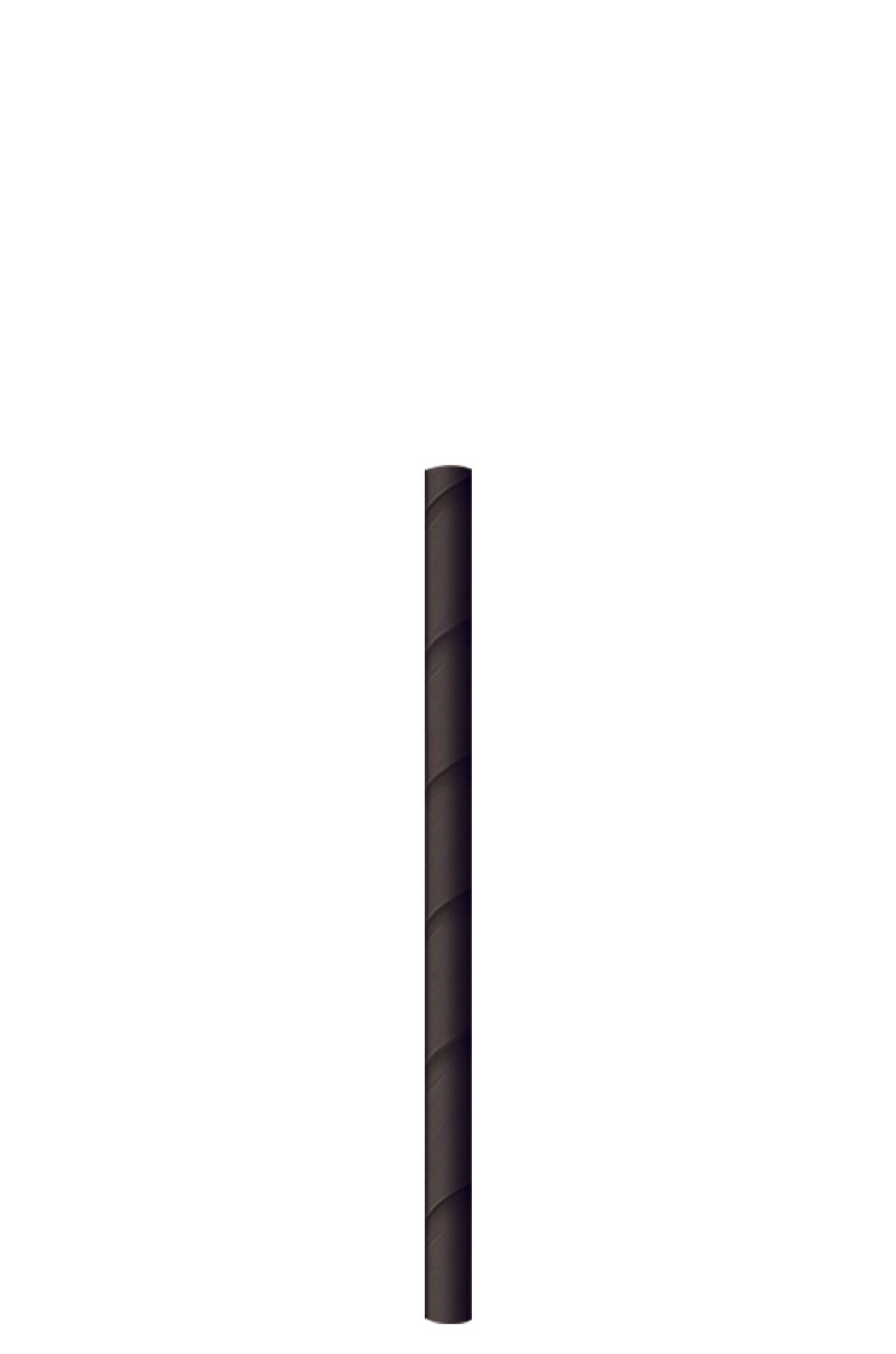Byo - Cannuccia nera in carta 13,5 cm