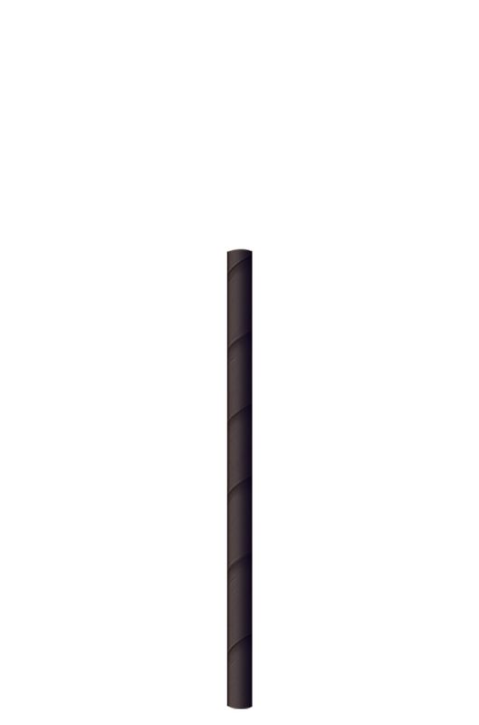 Byo - Cannuccia nera in carta 13,5 cm
